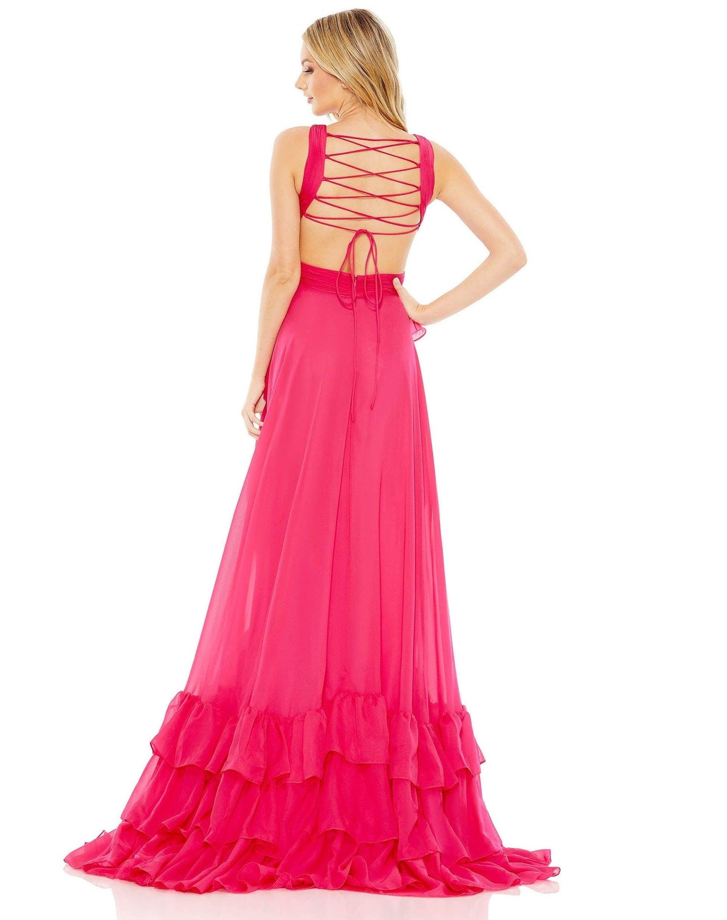 Mac Duggal Prom High Low Formal Dress 68065 - The Dress Outlet