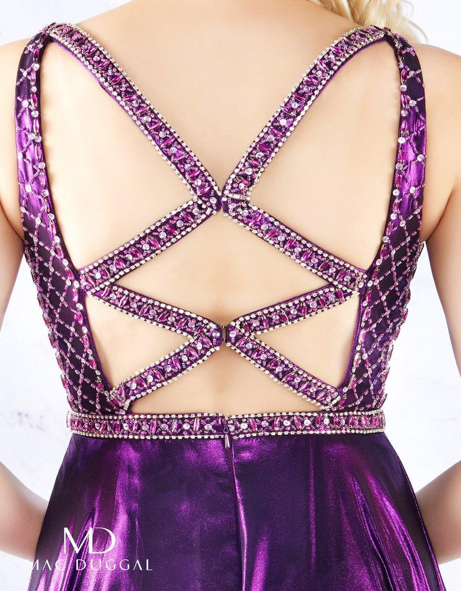 Mac Duggal Prom Long Formal Evening Prom Gown 77493A - The Dress Outlet