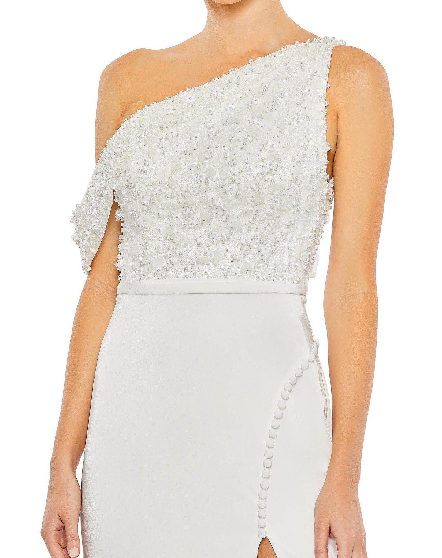 Mac Duggal Prom Long One Shoulder Formal Gown 11264 - The Dress Outlet