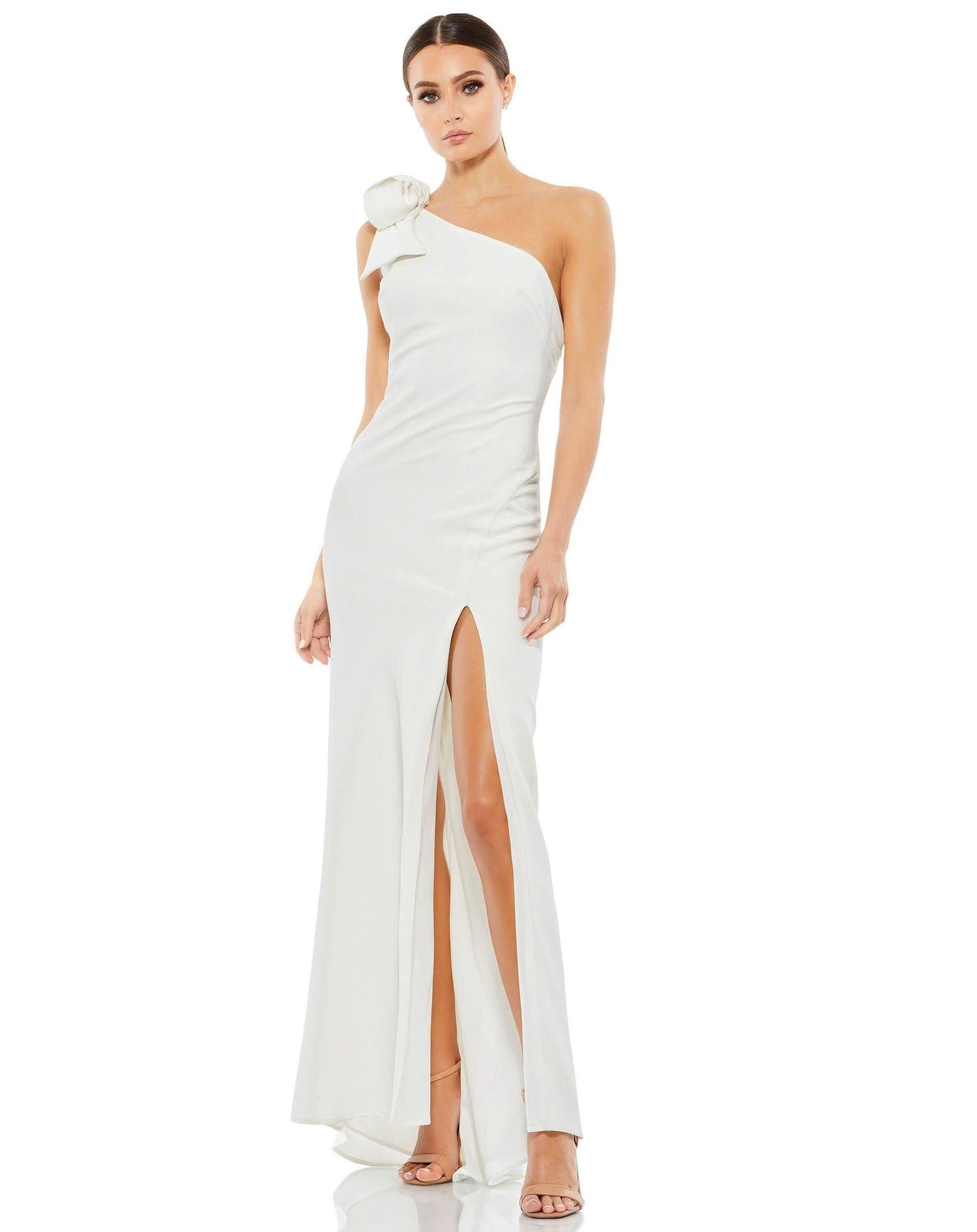 Mac Duggal Prom Long One Shoulder Formal Gown 26665 - The Dress Outlet