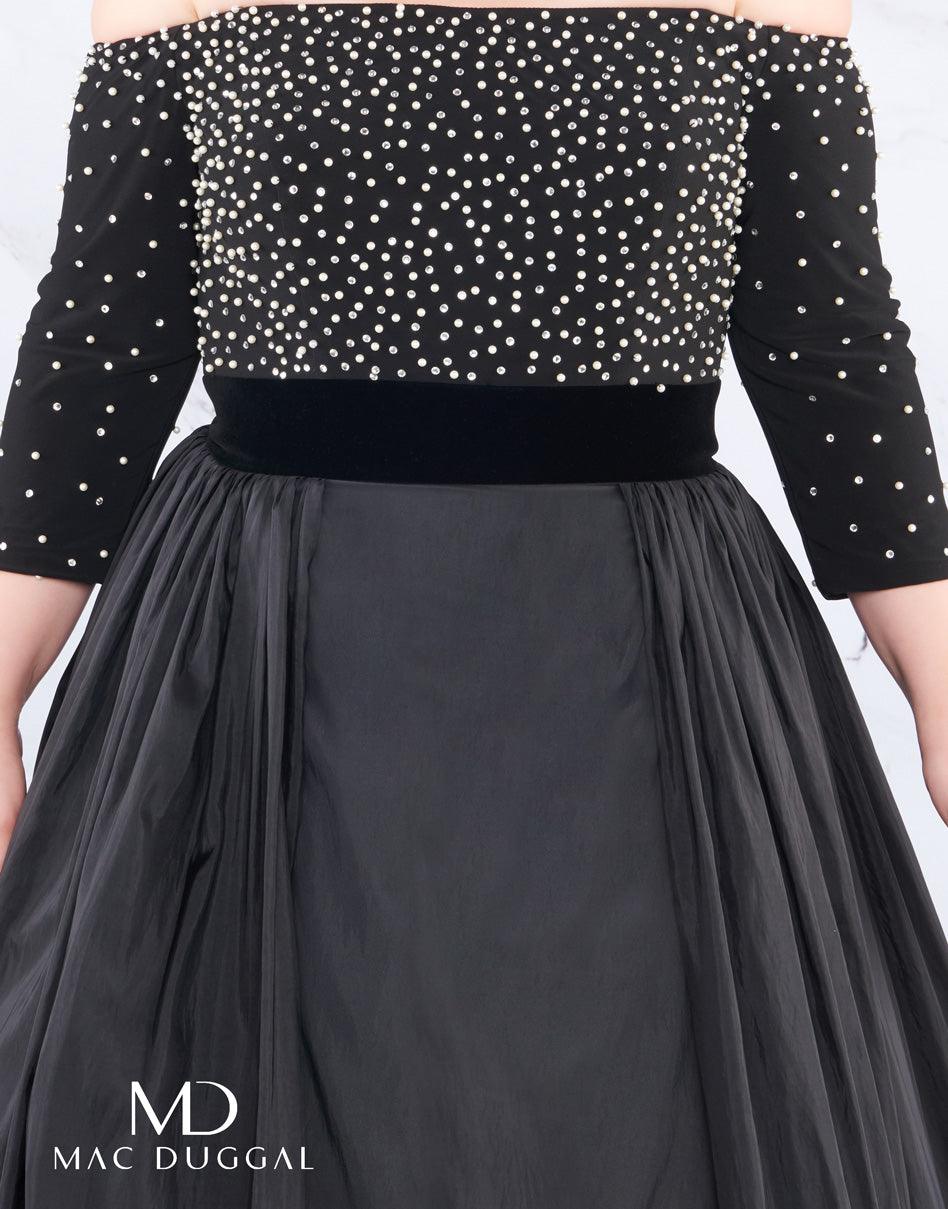 Mac Duggal Prom Plus Size Dress Long - The Dress Outlet Mac Duggal