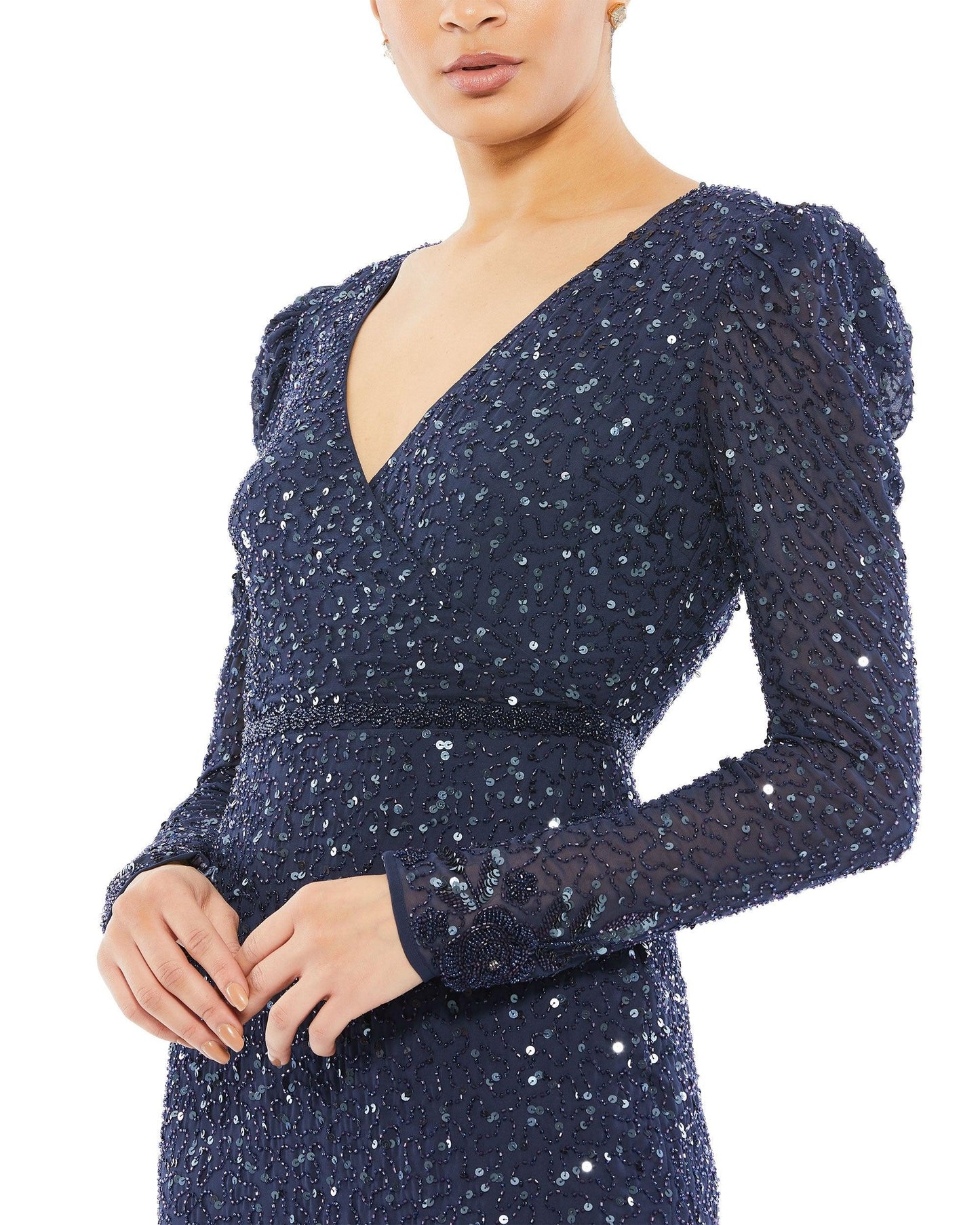 Mac Duggal Short Mother of the Bride Dress 10740 - The Dress Outlet