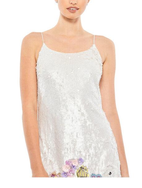 Mac Duggal Spaghetti Strap Short Dress 93628 - The Dress Outlet