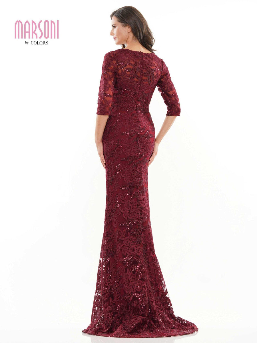 Marsoni Long Mother of the Bride Formal Dress 1119 - The Dress Outlet