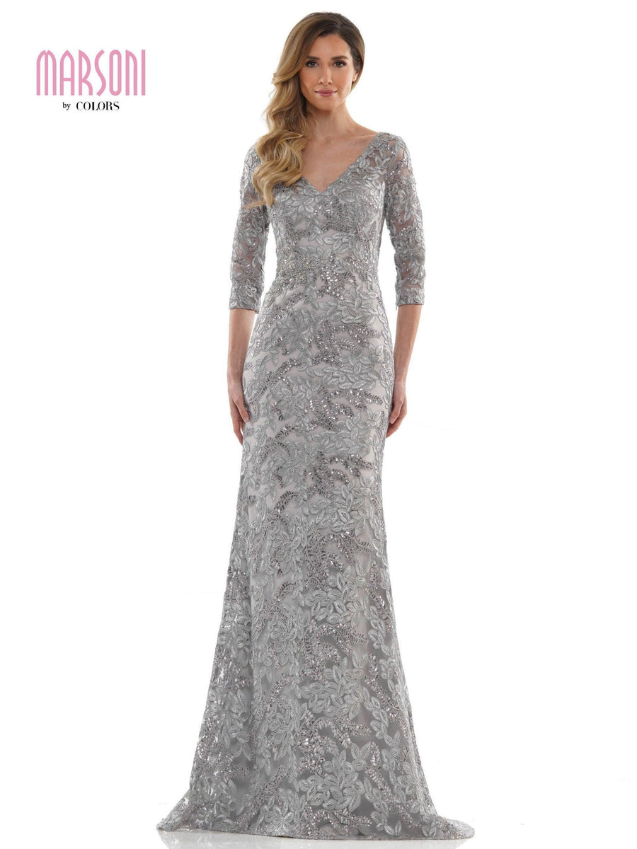 Marsoni Long Mother of the Bride Formal Dress 1119 - The Dress Outlet