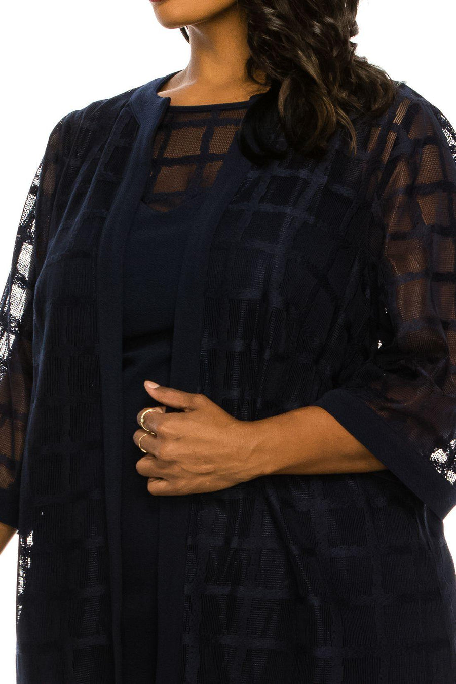 Maya Brooke Plus Size Short Jacket Dress 27367 - The Dress Outlet