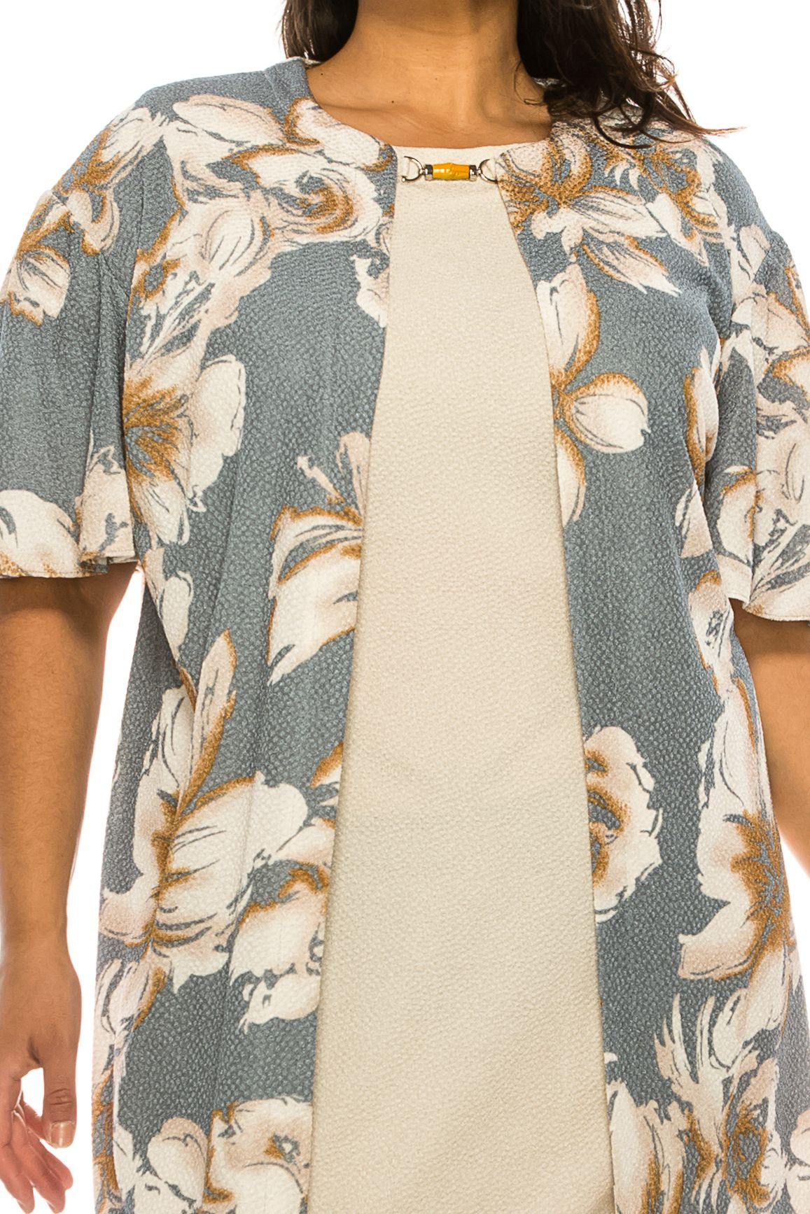 Maya Brooke Short Two Piece Set Jacket Dress 29362 - The Dress Outlet