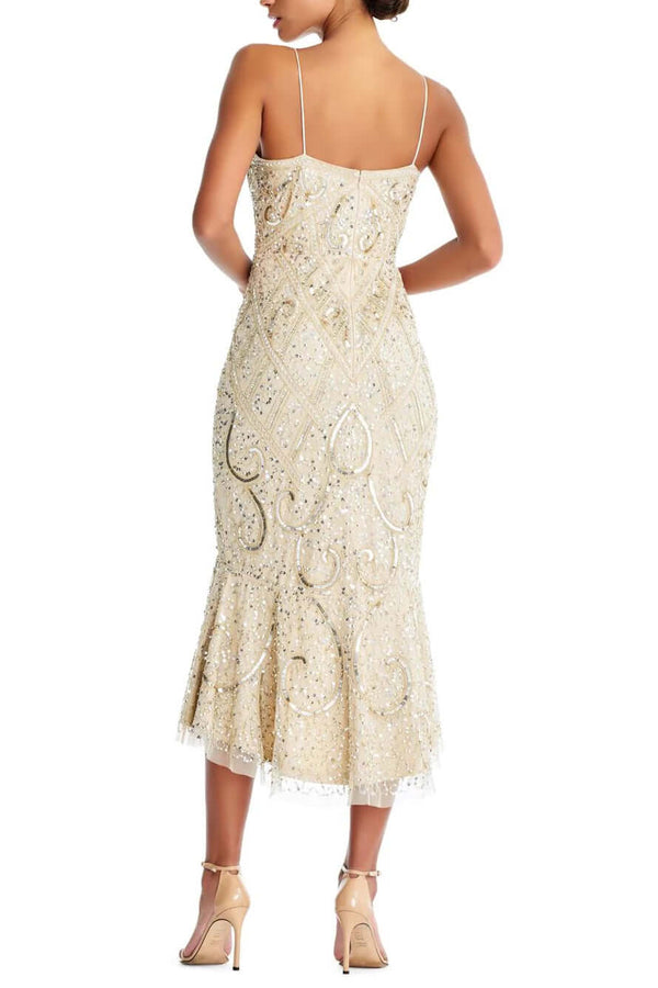 Formal Dresses High Low Fitted Formal Dress Light Gold