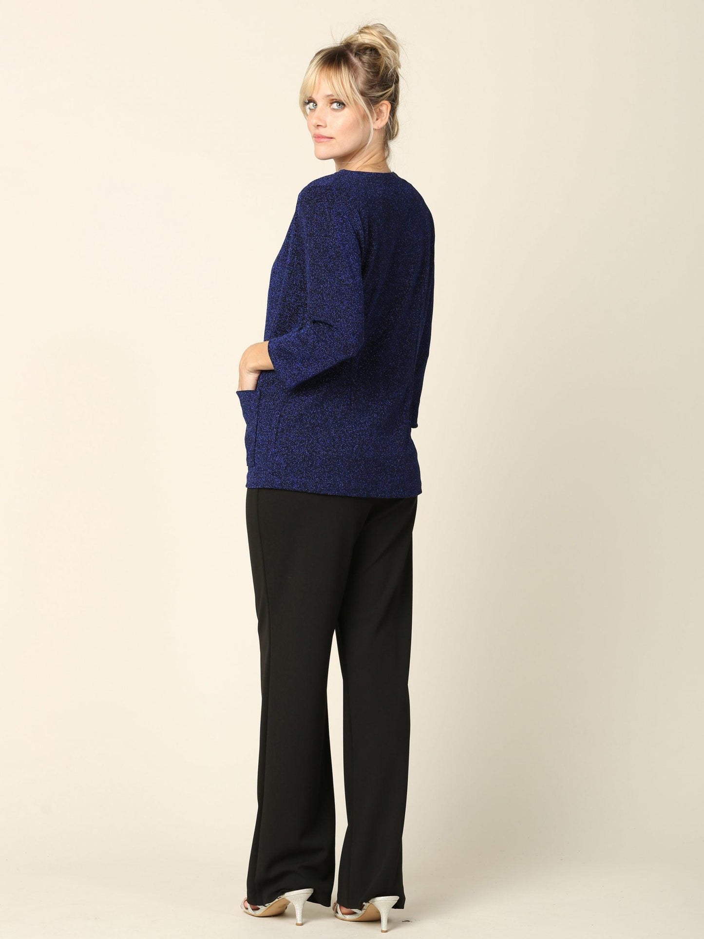 Mother of the Bride Formal Jacket Pant Suit - The Dress Outlet