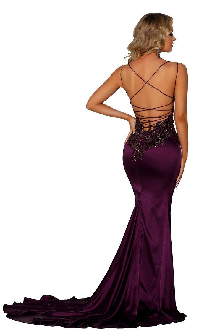 Portia And Scarlett Long Fitted Prom Dress PS6300 - The Dress Outlet