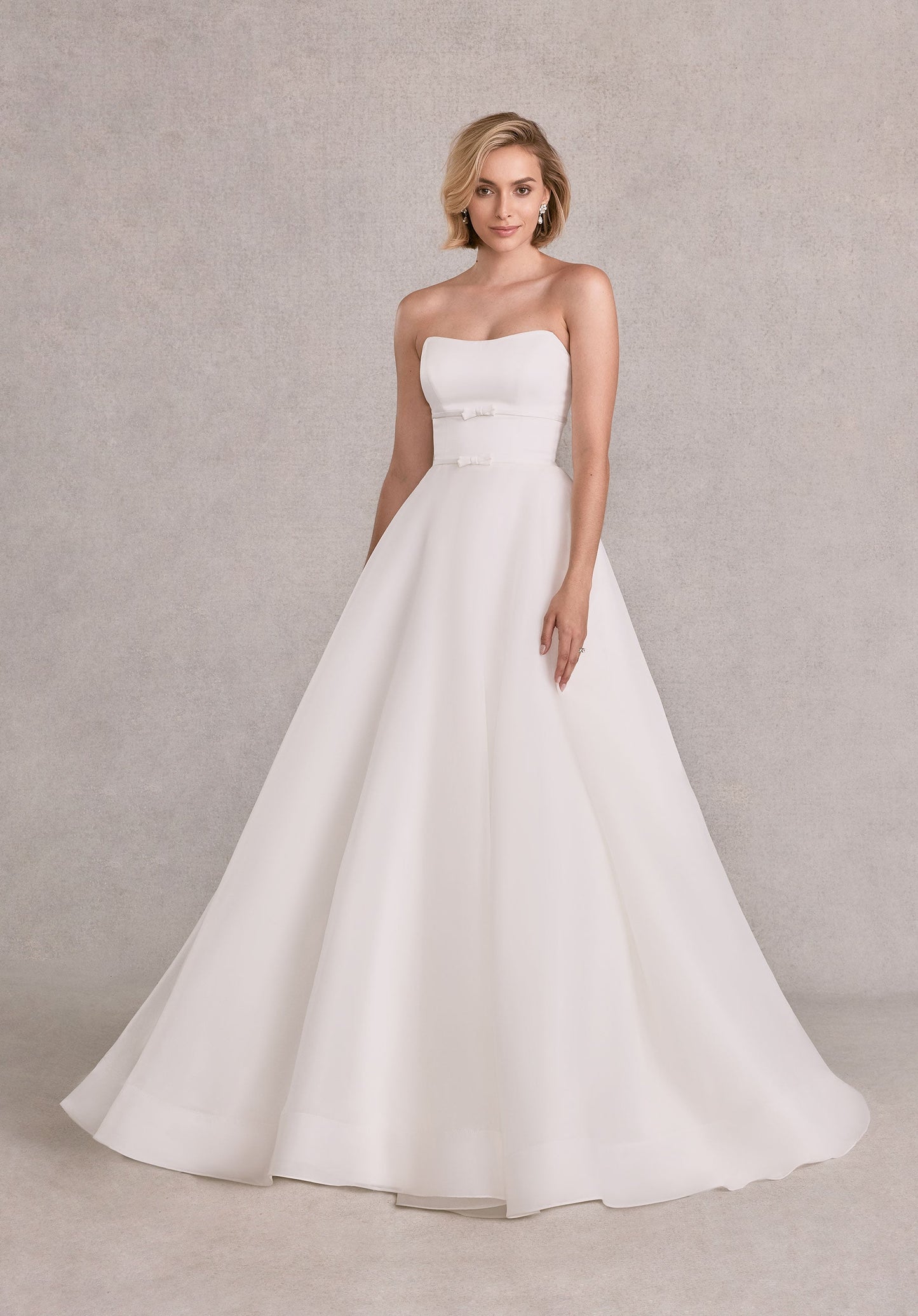 Wedding Dresses Long Ball Gown Simple Wedding Dress Ivory/Ivory