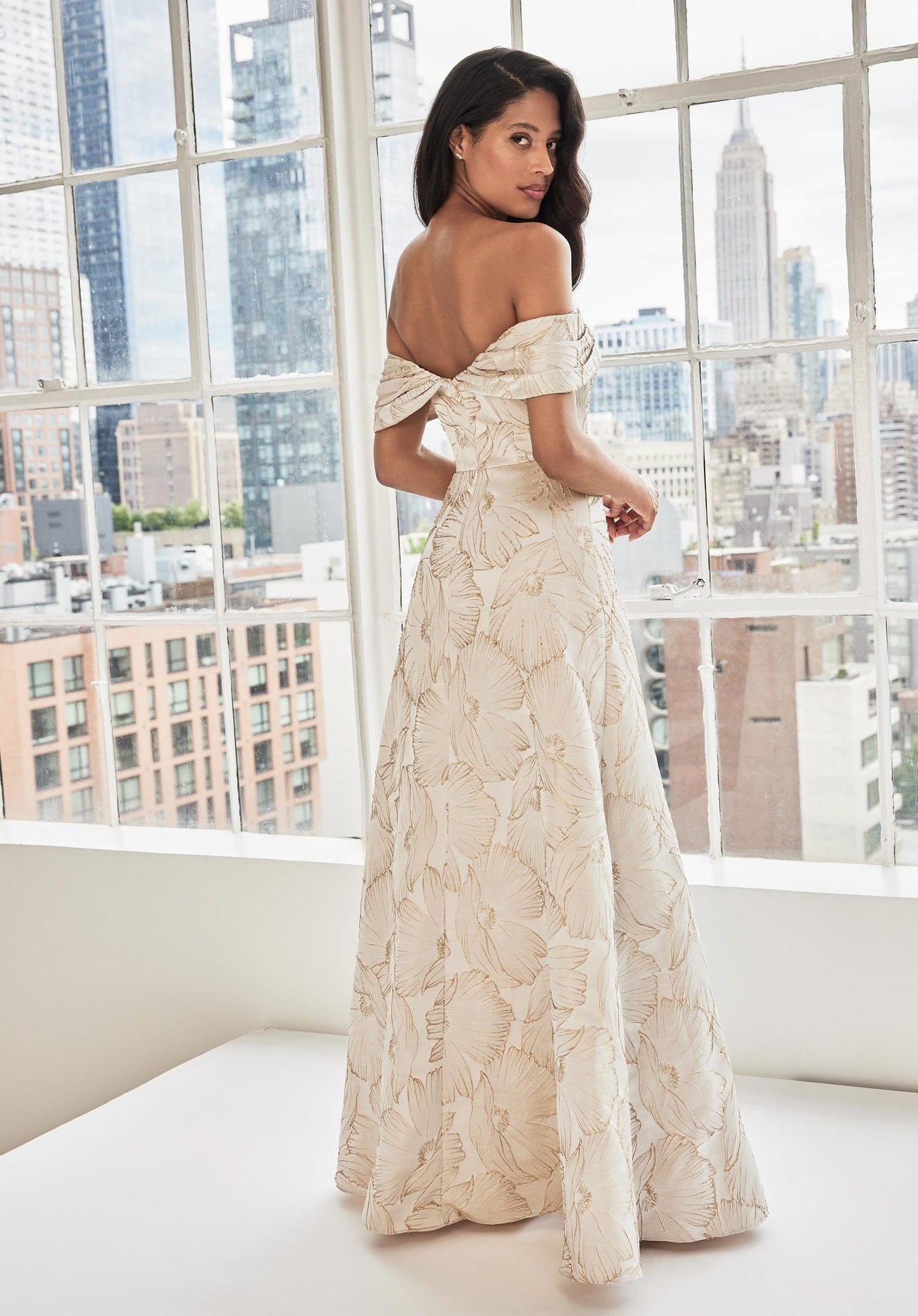 Formal Dresses Long Formal Beaded Evening Dress Champagne