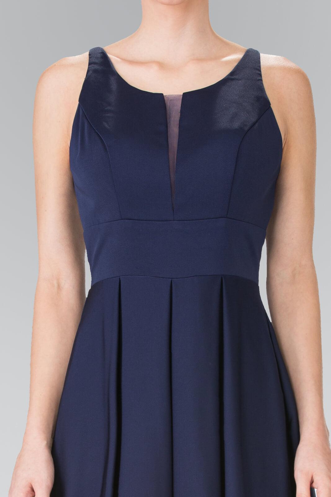 Prom Long Bridesmaid Dress Formal with Pockets - The Dress Outlet Elizabeth K