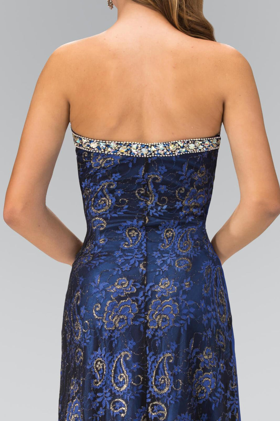 Prom Long Strapless Sweetheart Formal Evening Dress - The Dress Outlet Elizabeth K