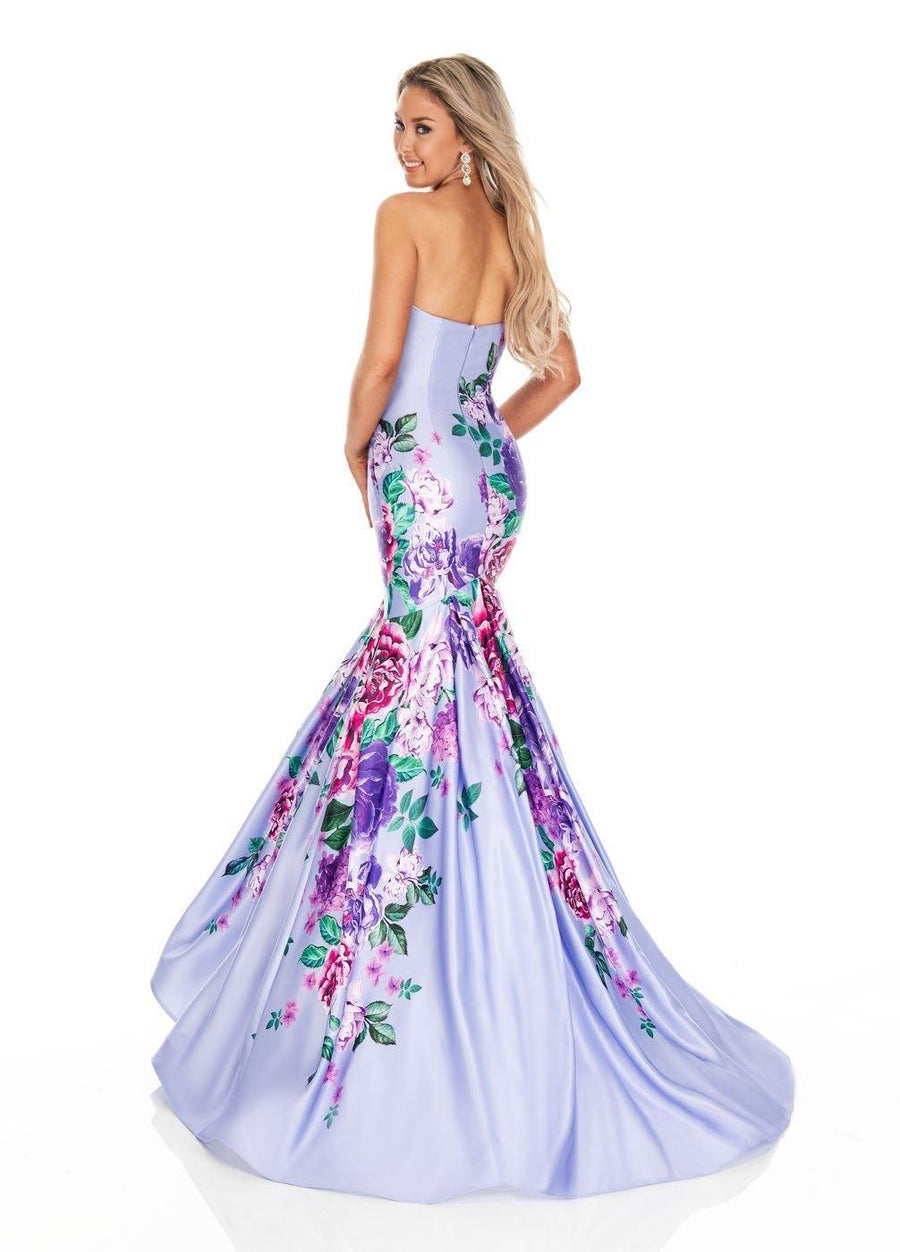 Rachel Allan Long Fitted Prom Dress - The Dress Outlet