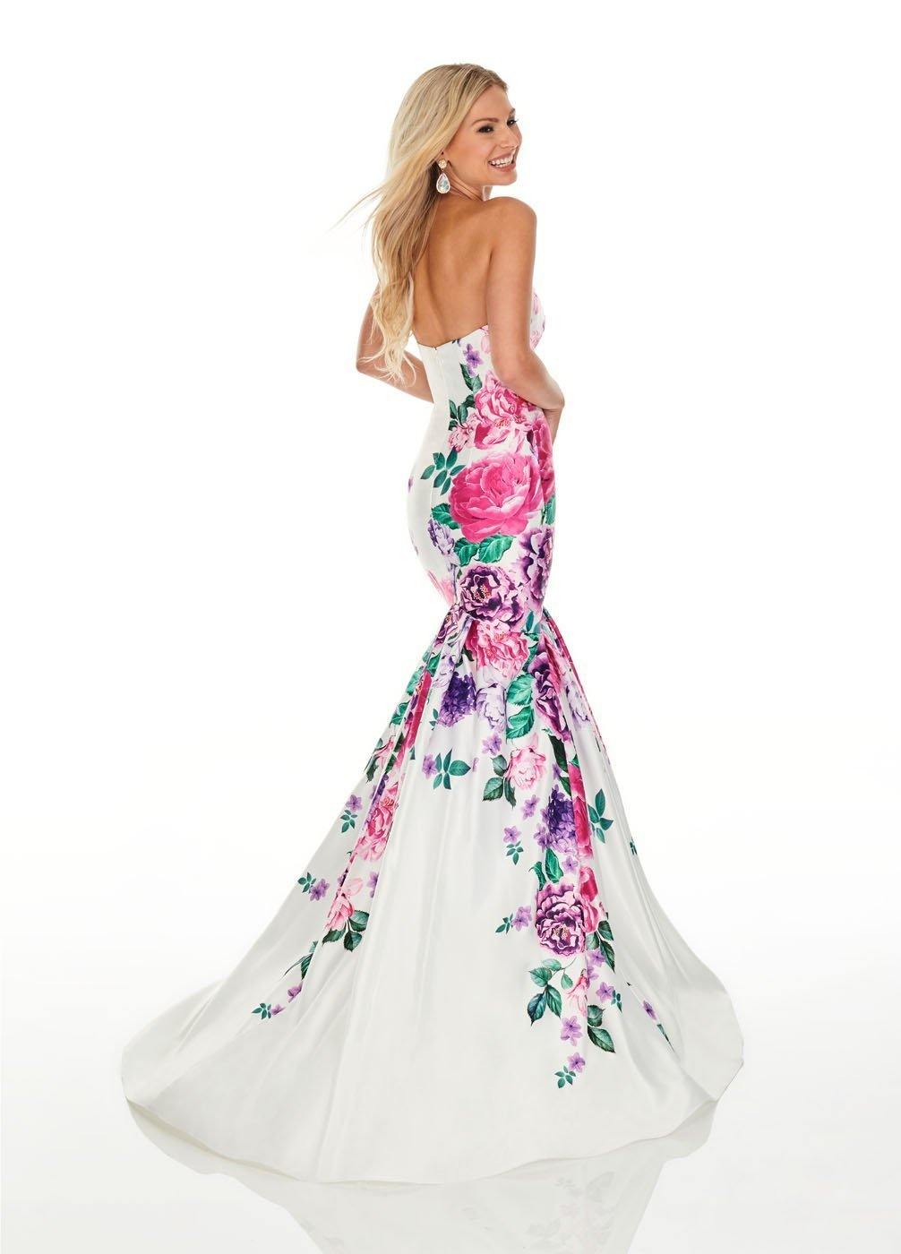 Rachel Allan Long Fitted Prom Dress - The Dress Outlet