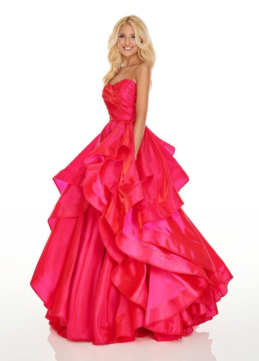 Rachel Allan Long Prom Dress Ball Gown - The Dress Outlet