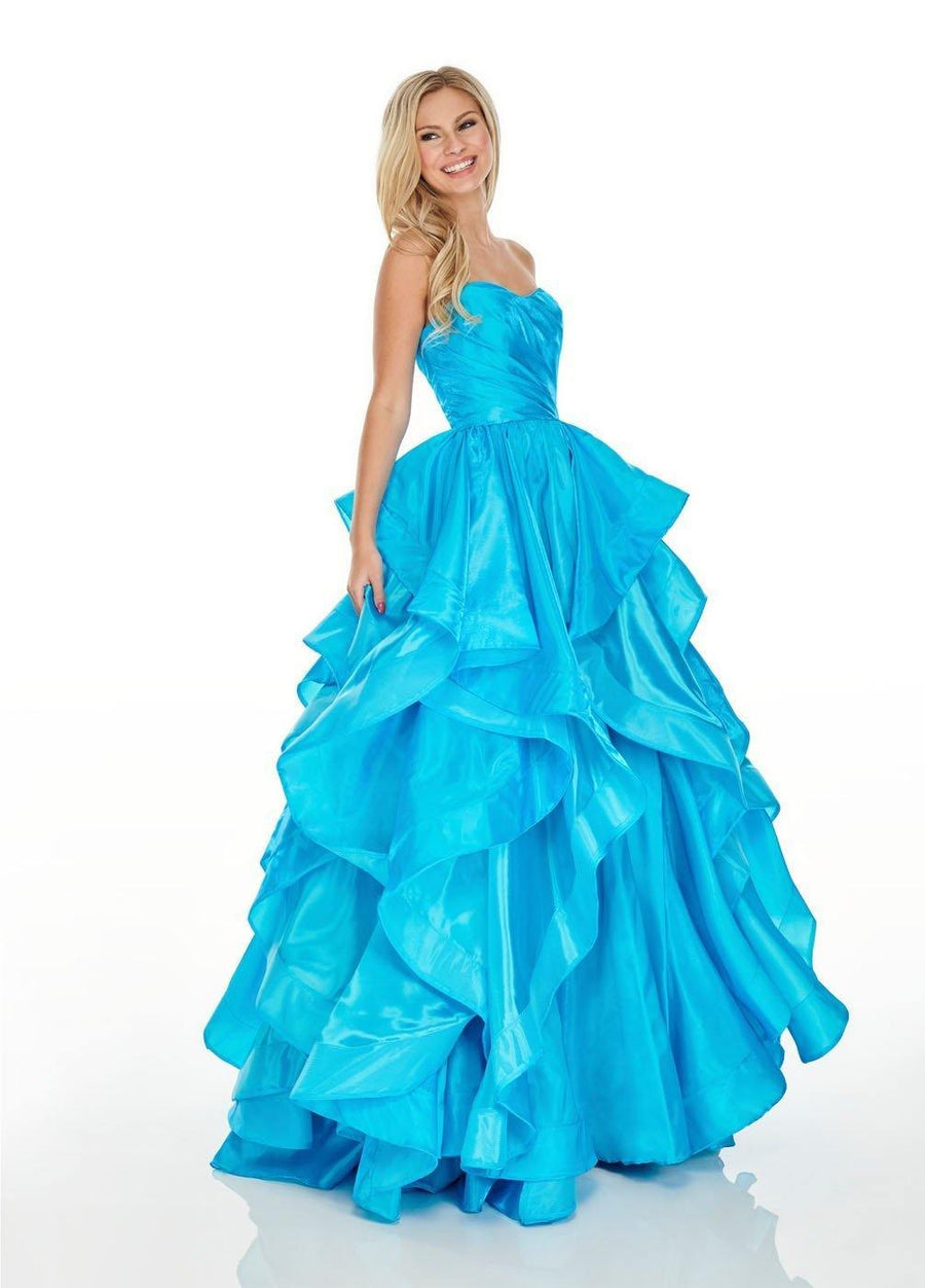 Rachel Allan Long Prom Dress Ball Gown - The Dress Outlet