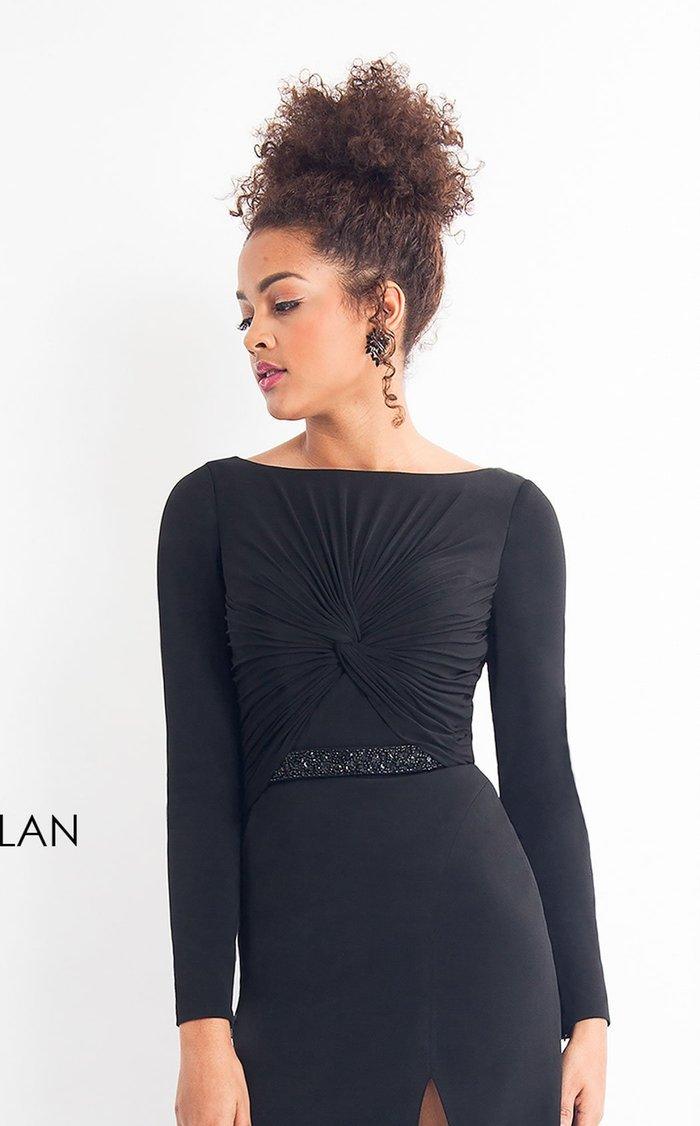 Rachel Allan Long Sleeve Formal Cocktail Dress L1175 - The Dress Outlet