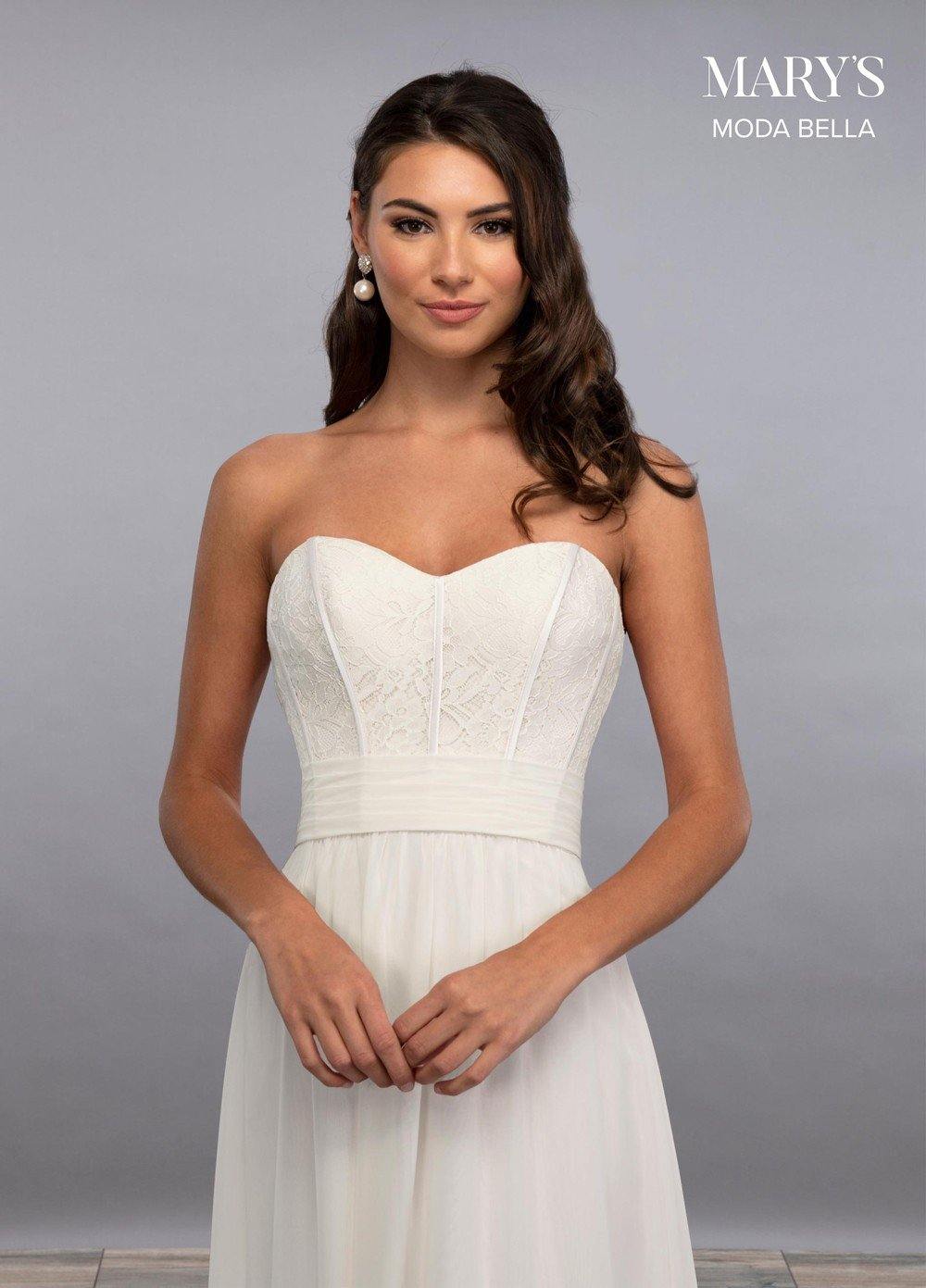 Rachel Allan  Long Strapless Wedding Dress Plus Size - The Dress Outlet