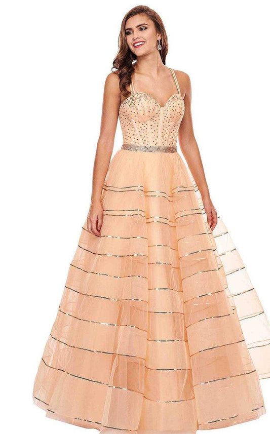 Rachel Allan Prom Long Beaded Ball Gown 6576 - The Dress Outlet