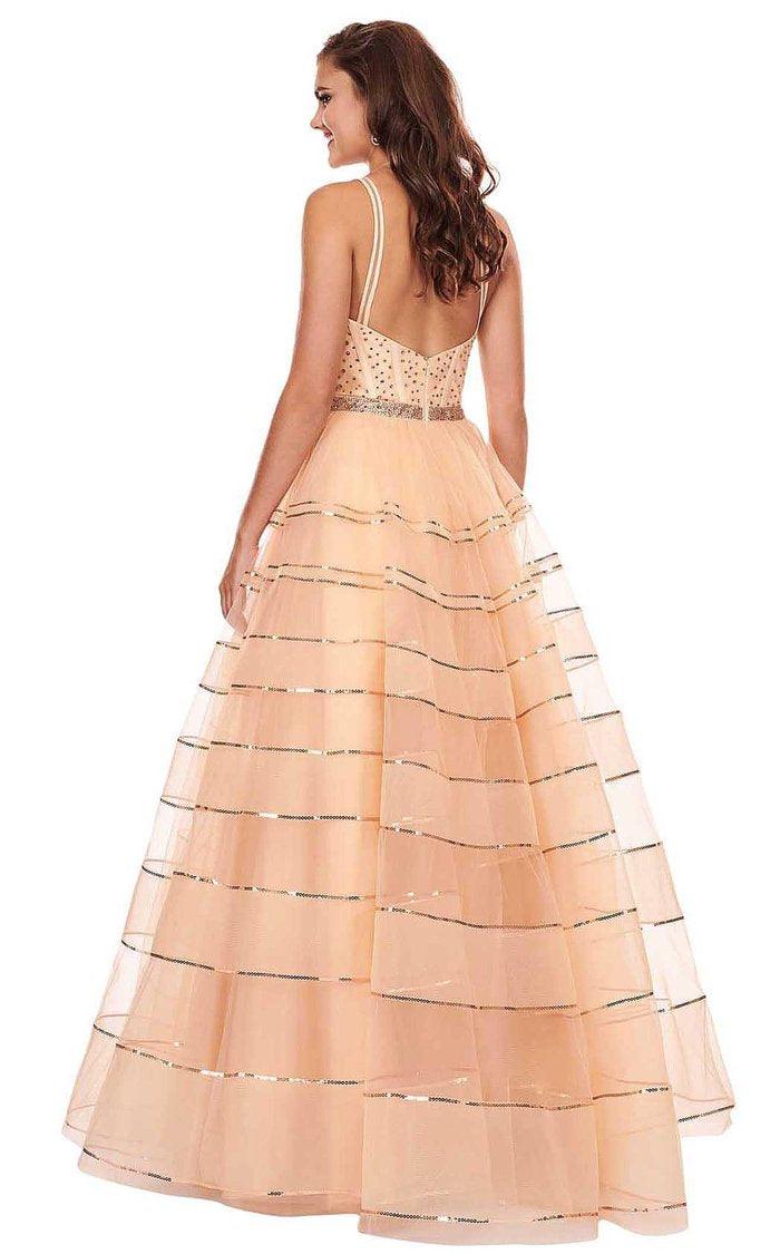 Rachel Allan Prom Long Beaded Ball Gown 6576 - The Dress Outlet