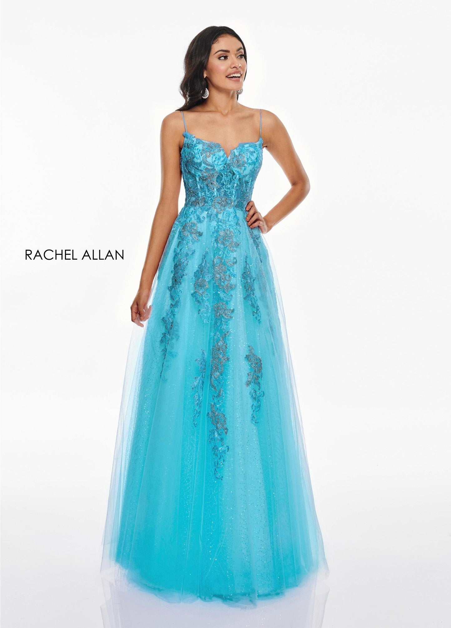 Rachel Allan Prom Long Dress Evening Gown - The Dress Outlet