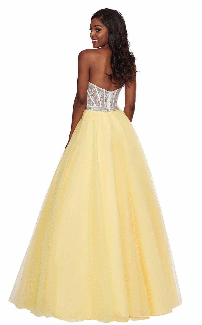 Rachel Allan Prom Long Strapless Ball Gown 6471 - The Dress Outlet