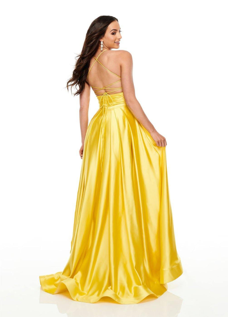 Rachel Allan Sexy Long Prom Dress Evening Gown - The Dress Outlet