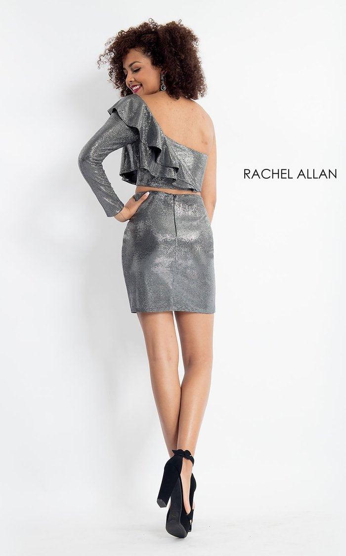 Rachel Allan Two Piece Homecoming Short Dress 4618 - The Dress Outlet