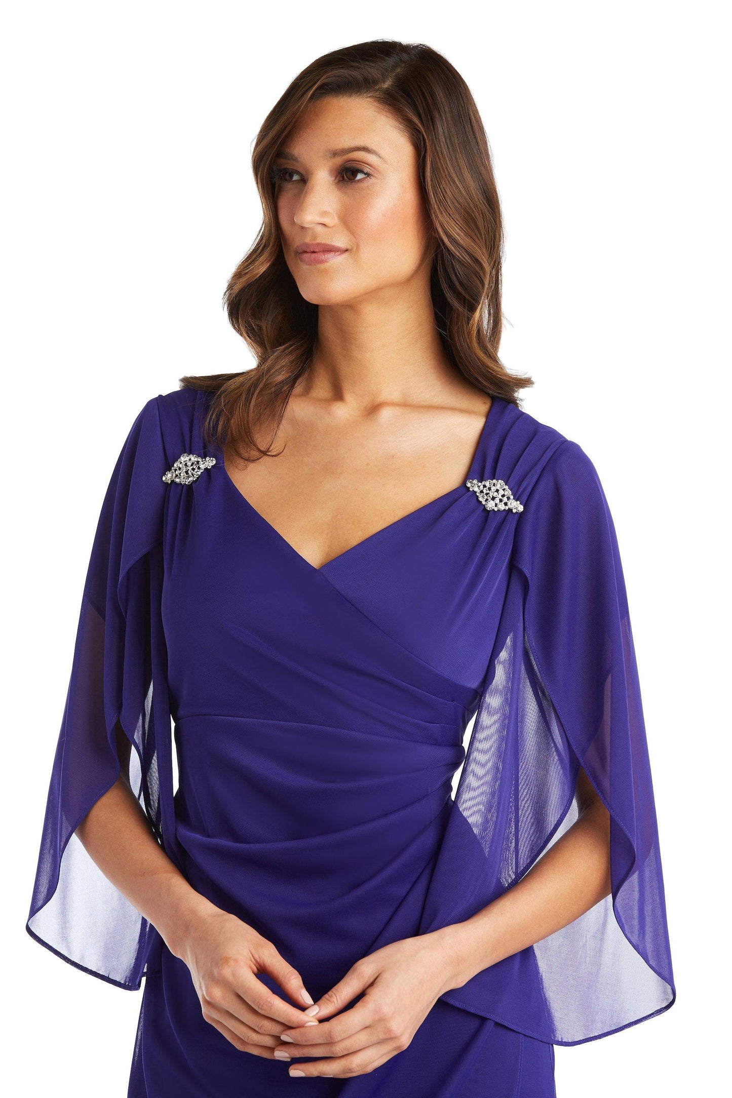 R&M Richards Mother of the Bride Long Dress 2407 - The Dress Outlet