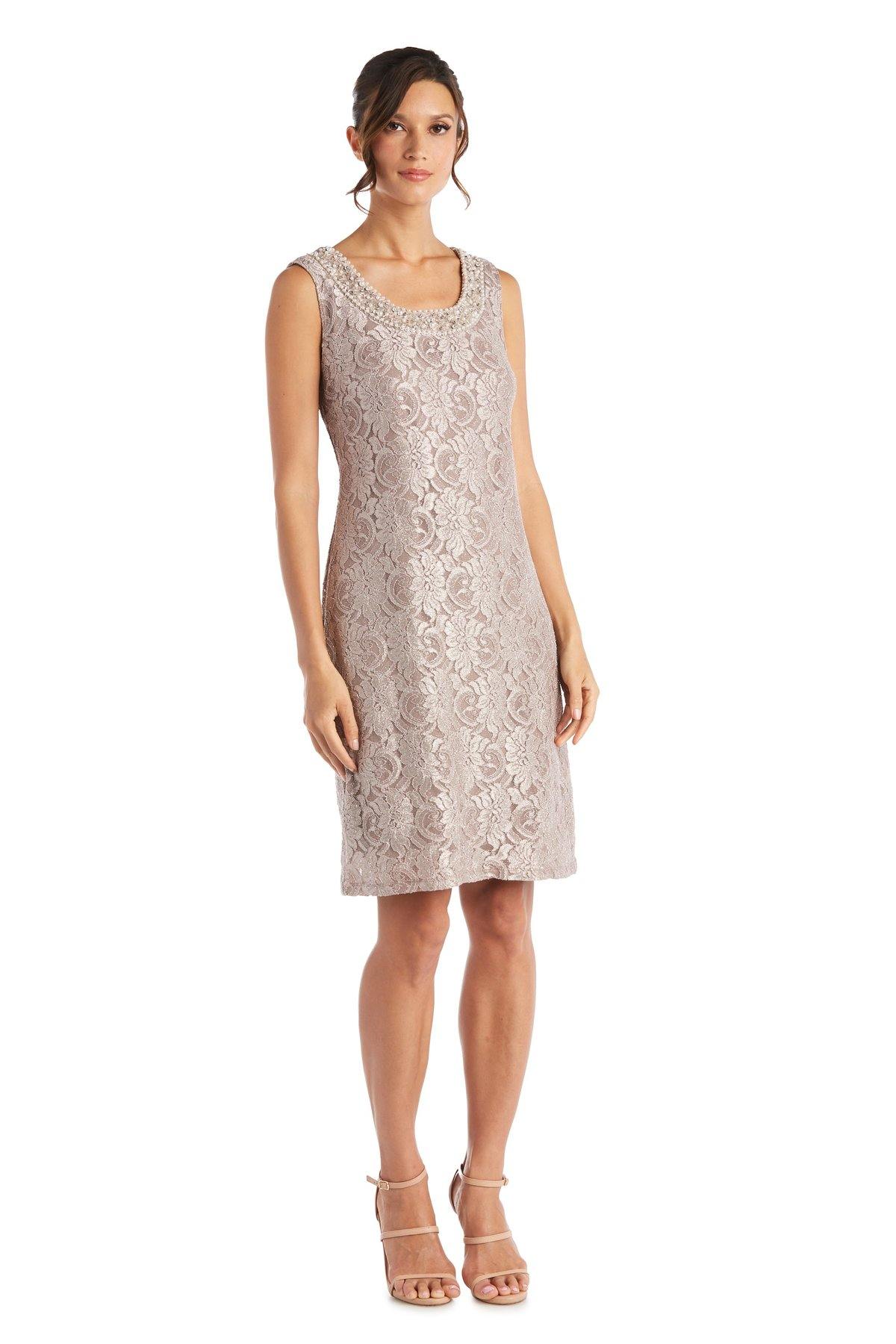 R&M Richards Chiffon Jacket Formal Dress 2421 - The Dress Outlet