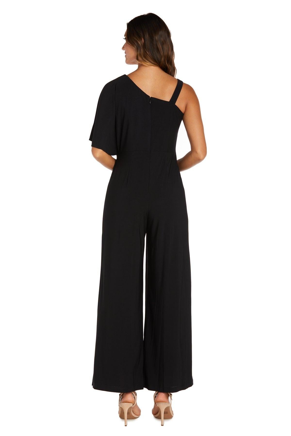 R&M Richards Formal Plus Size Jumpsuit 3130W - The Dress Outlet