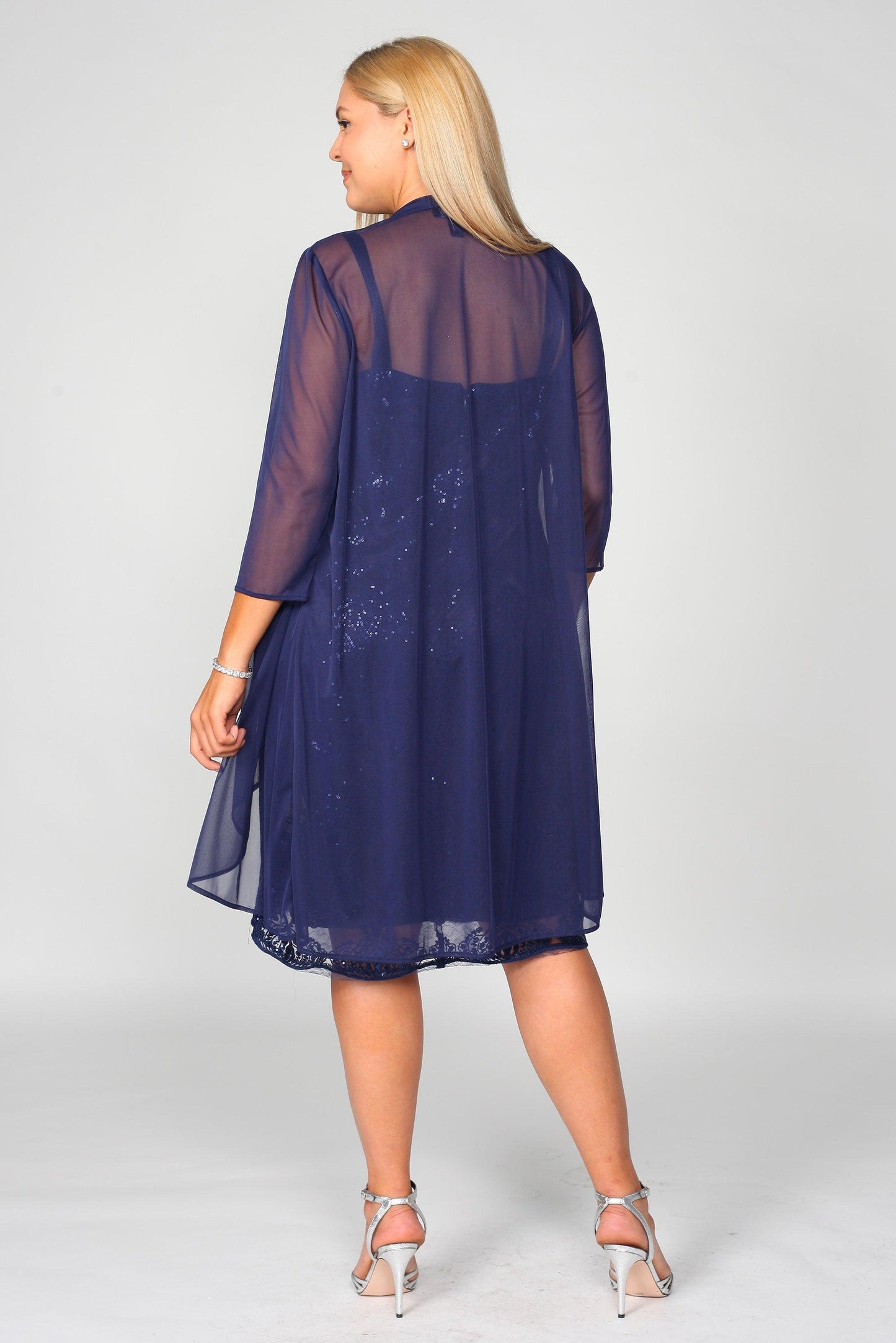 R&M Richards Short Formal Mother of Bride Dress - The Dress Outlet R&M Richards