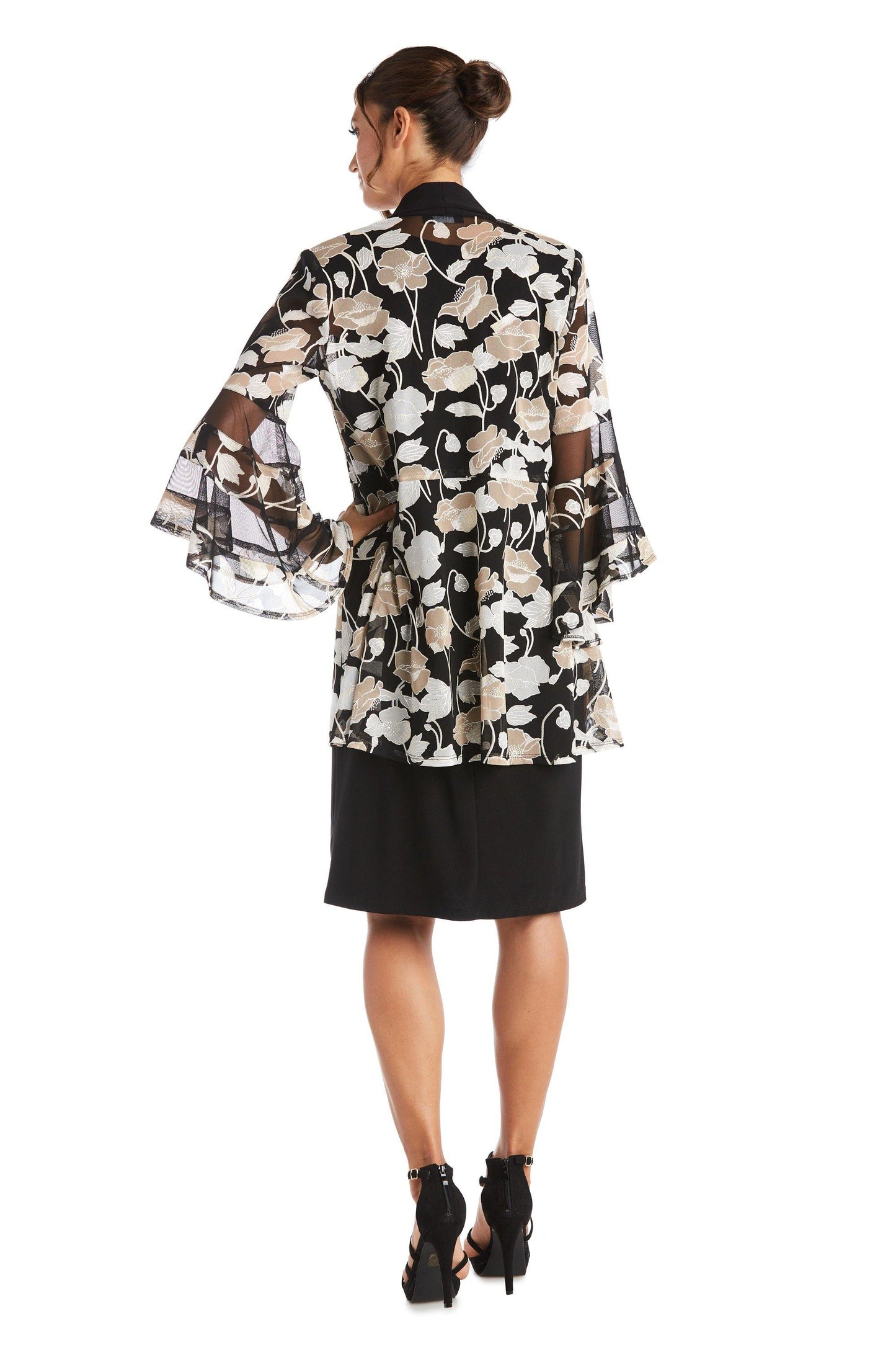 R&M Richards Short Mother of the Bride Dress 7509 - The Dress Outlet