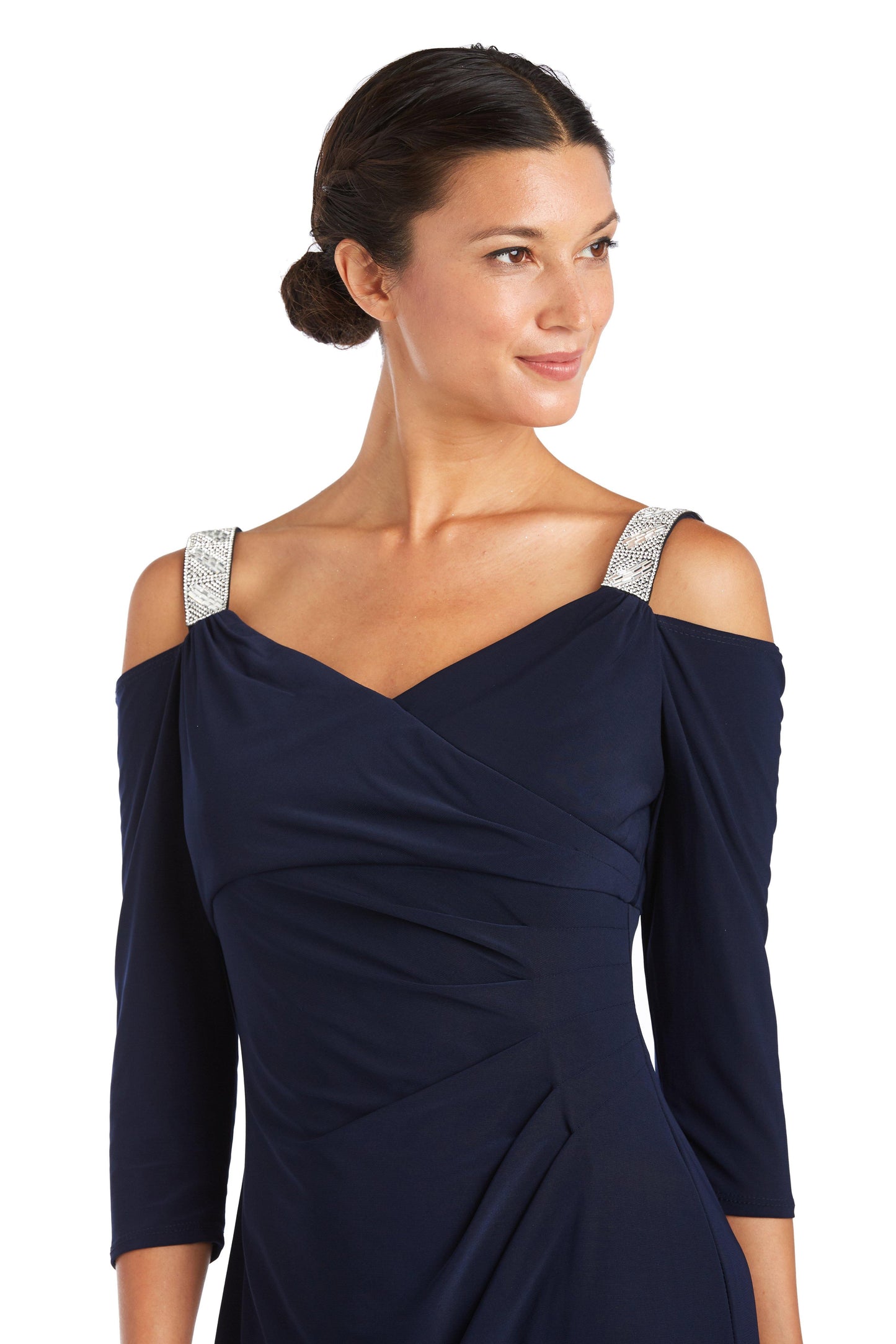 R&M Richards Mother of the Bride Short Dress 7549 - The Dress Outlet