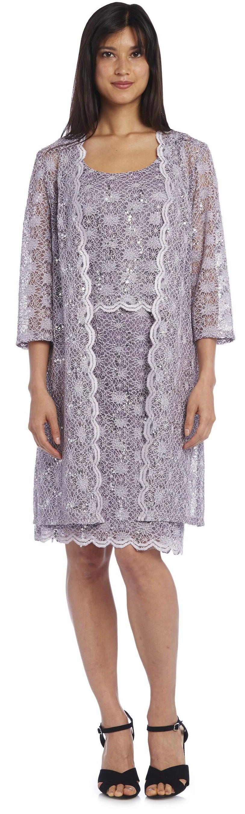 R&M Richards Short Mother of the Bride Dress Jacket - The Dress Outlet R&M Richards