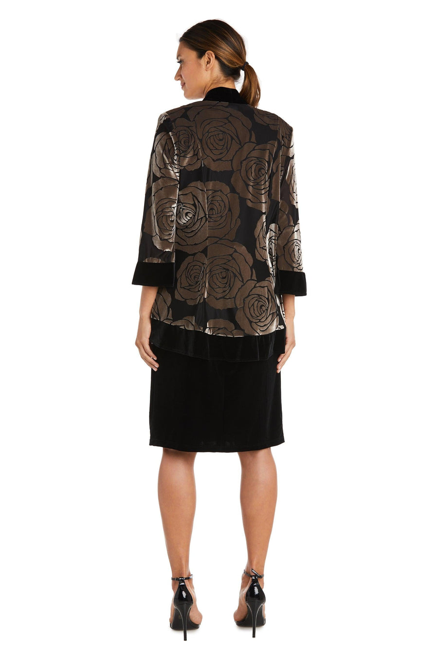 R&M Richards Mother of the Bride Short Dress 9027 - The Dress Outlet