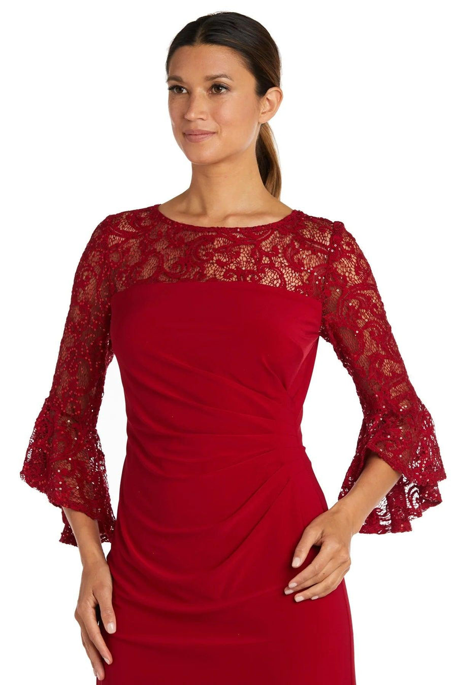 R&M Richards Short Mother of the Bride Dress 2535 - The Dress Outlet