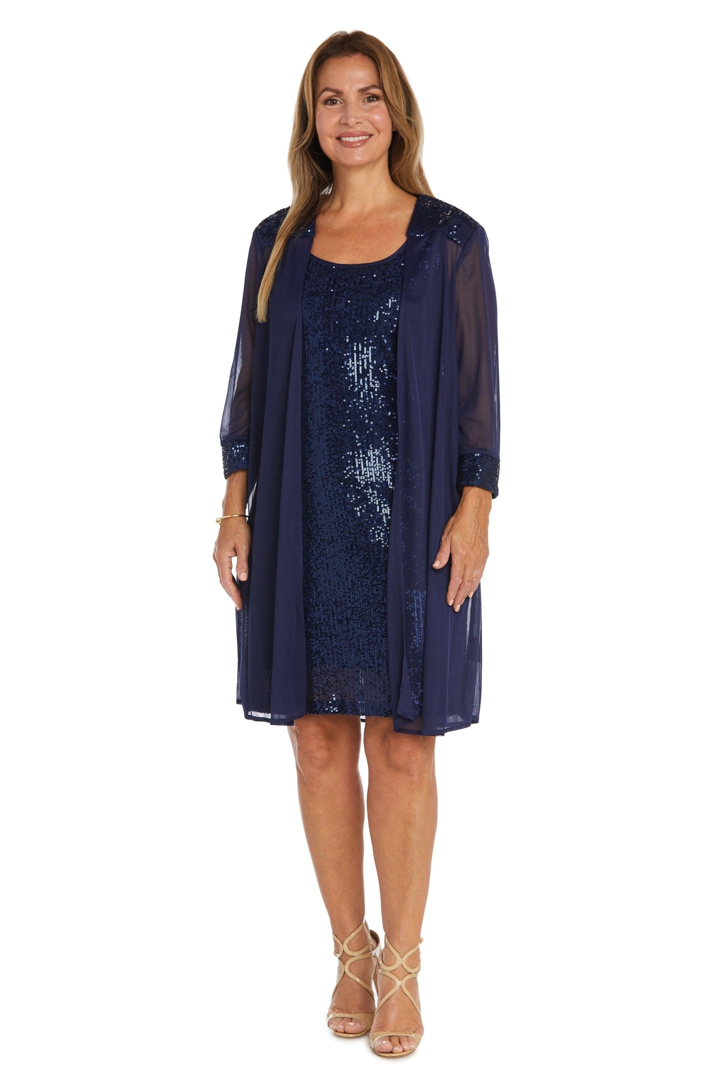 R&M Richards Short Mother of the Bride Dress 2762 - The Dress Outlet