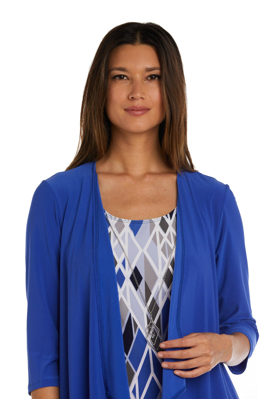 R&M Richards Short Mother of the Bride Dress 7987 - The Dress Outlet