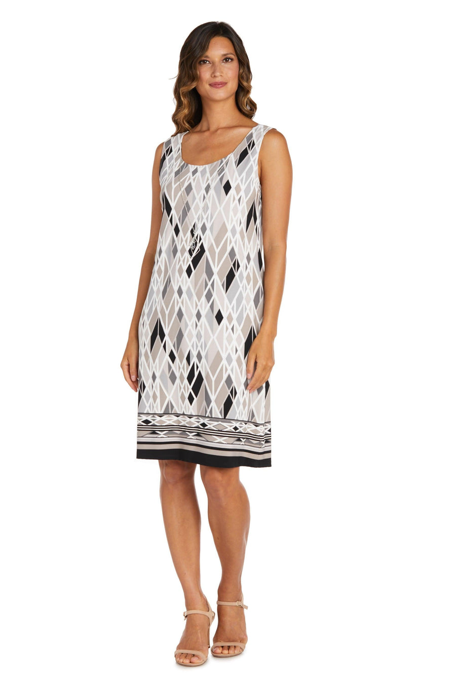 R&M Richards Short Mother of the Bride Dress 7987 - The Dress Outlet