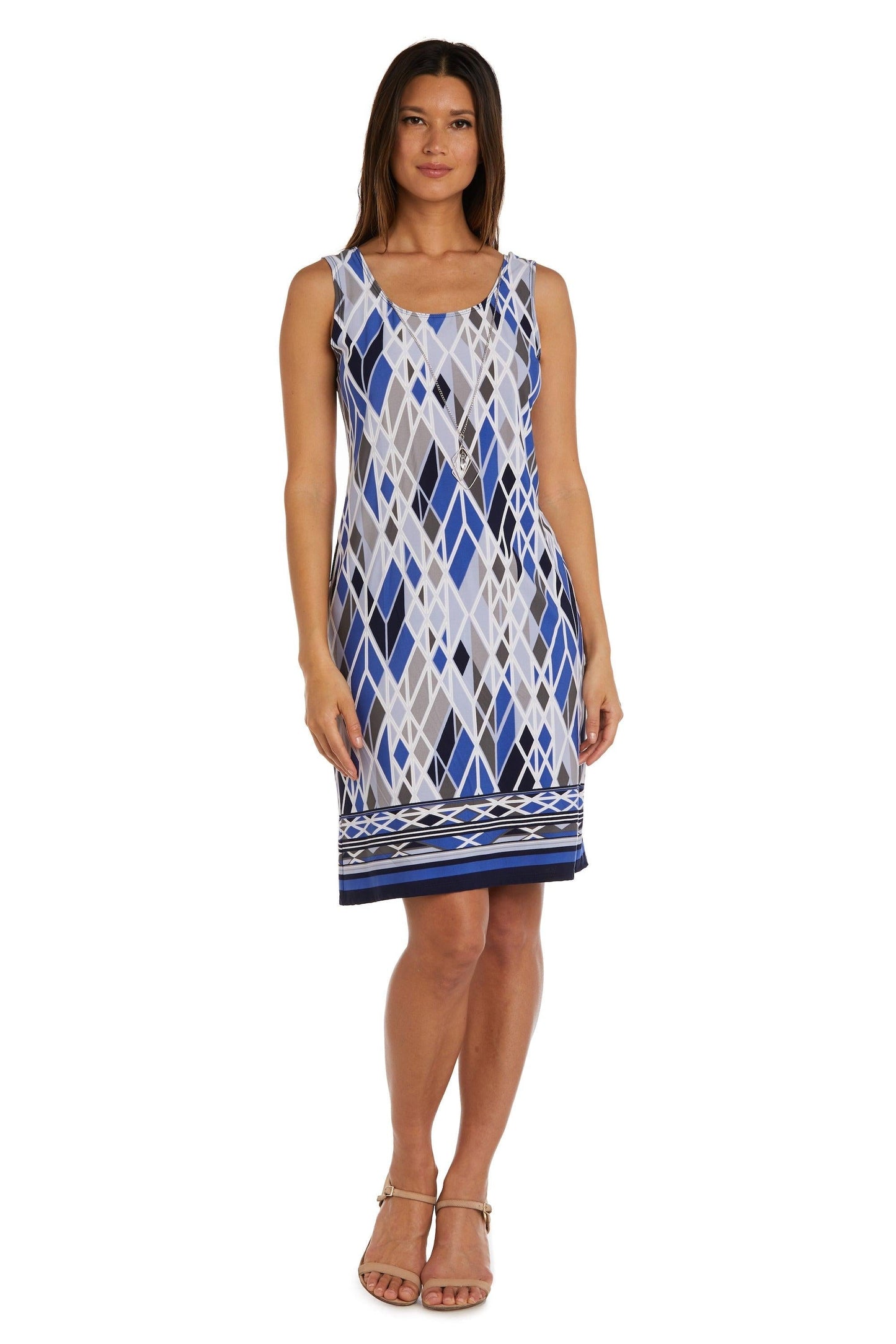 R&M Richards Short Mother of the Bride Dress 7987 - The Dress Outlet