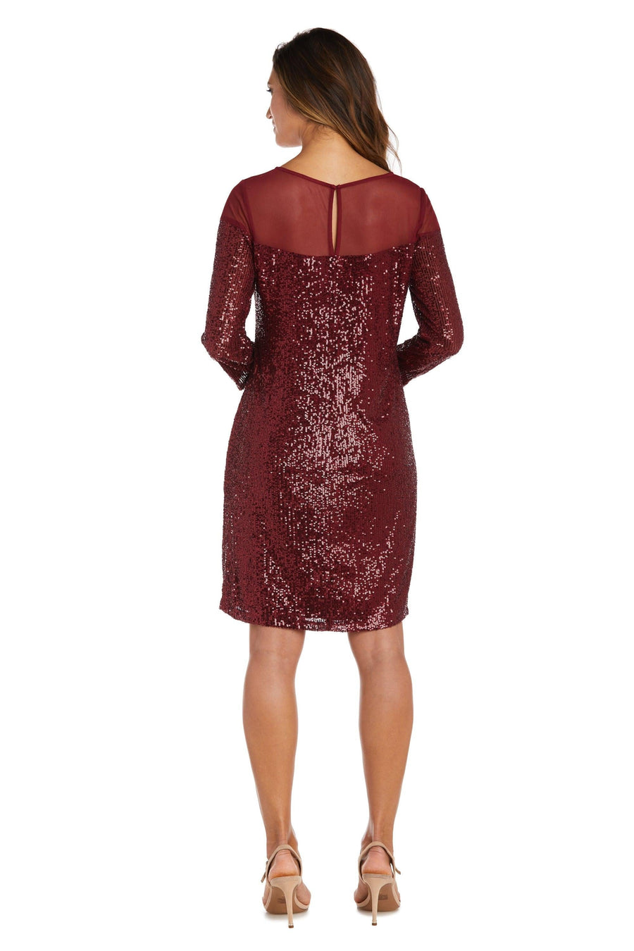 R&M Richards Short Petite Cocktail Dress 2428P - The Dress Outlet