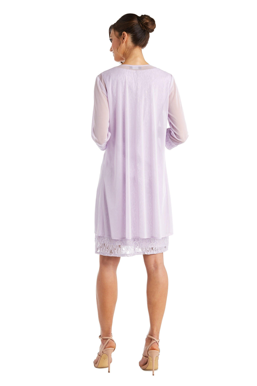 R&M Richards Short Sleeveless Petite Dress 2208P - The Dress Outlet