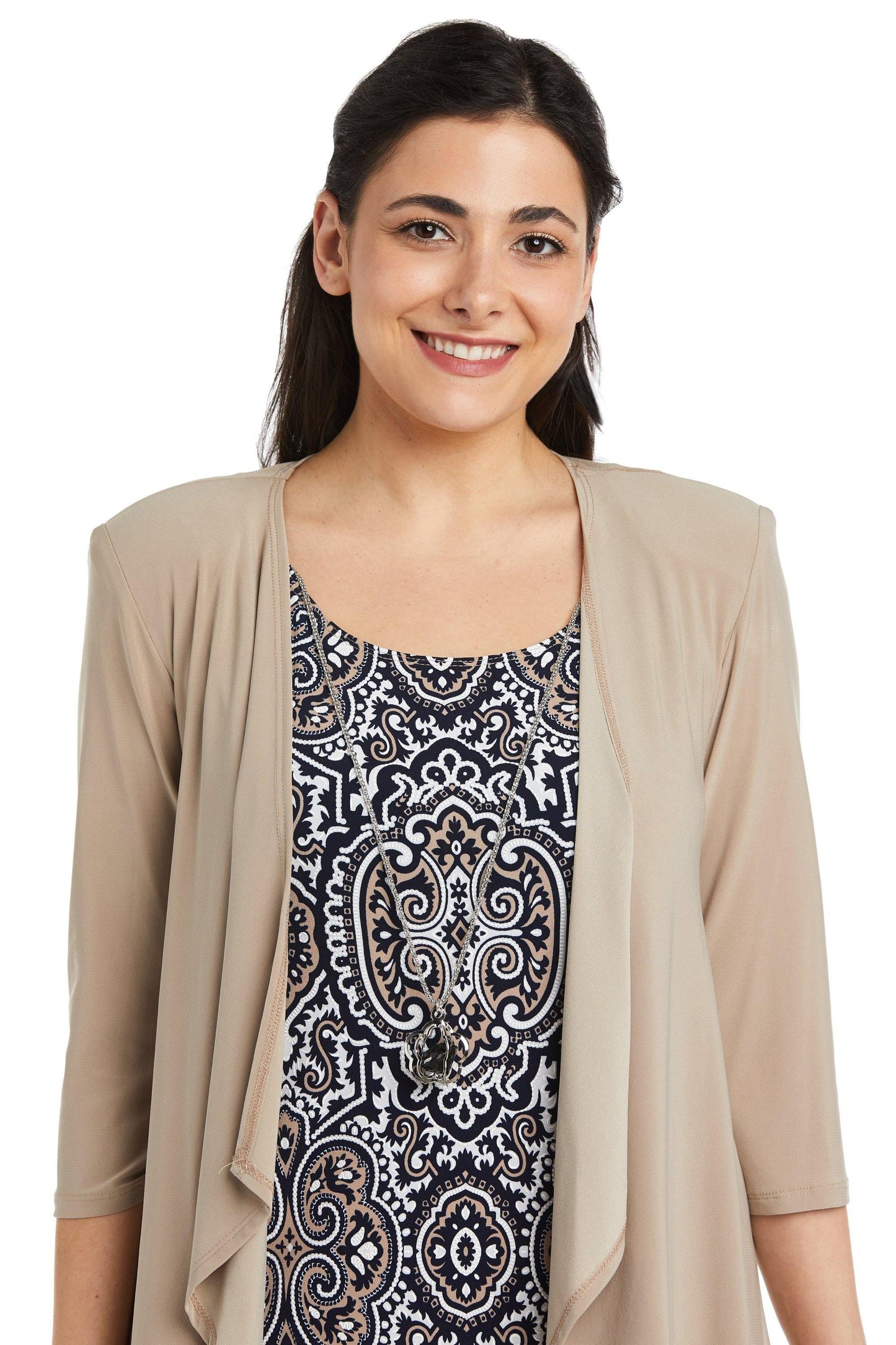 R&M Richards Short Two Piece Petite Dress 7877P - The Dress Outlet