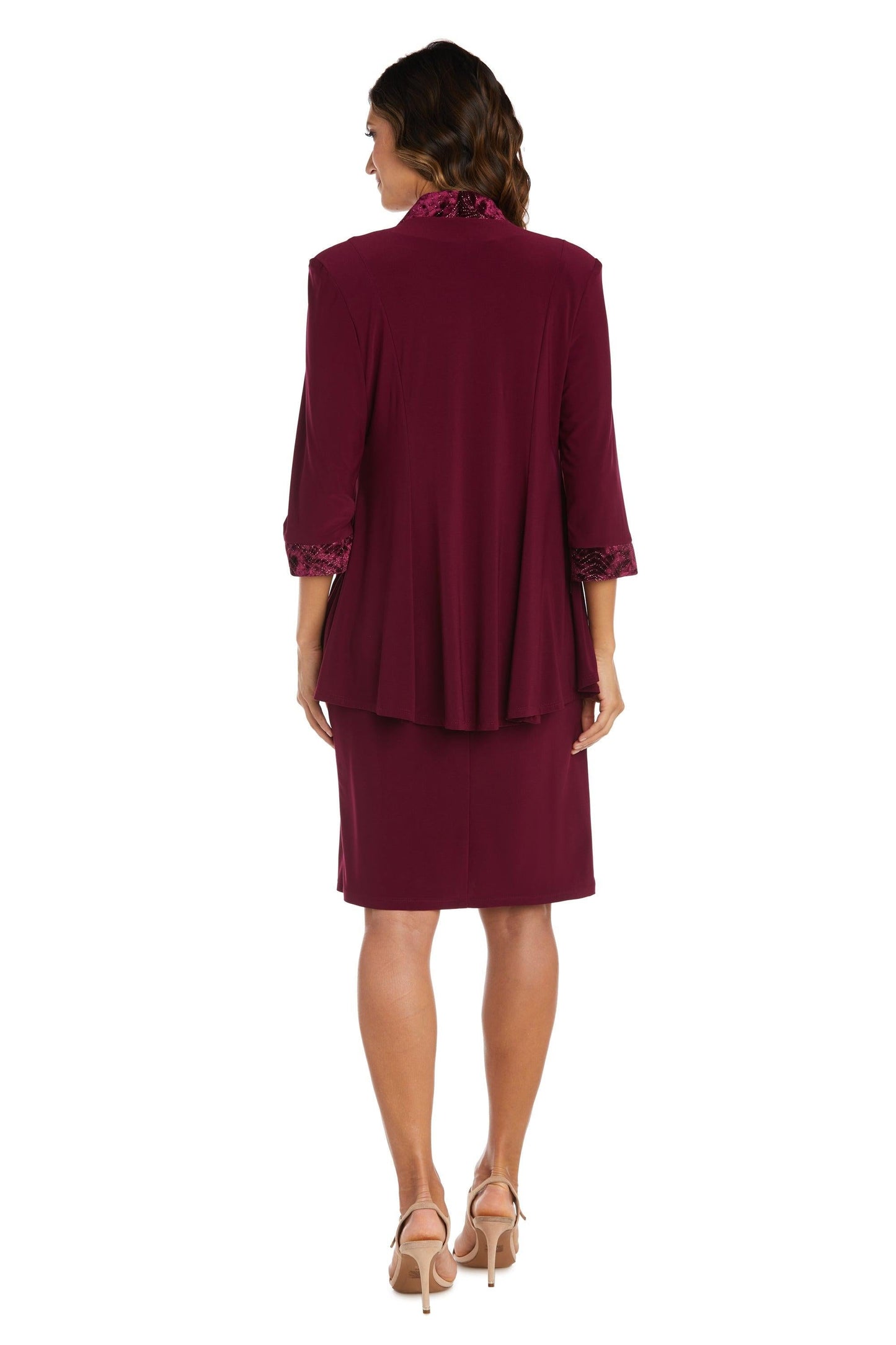 R&M Richards Short Two Piece Petite Dress 9205P - The Dress Outlet