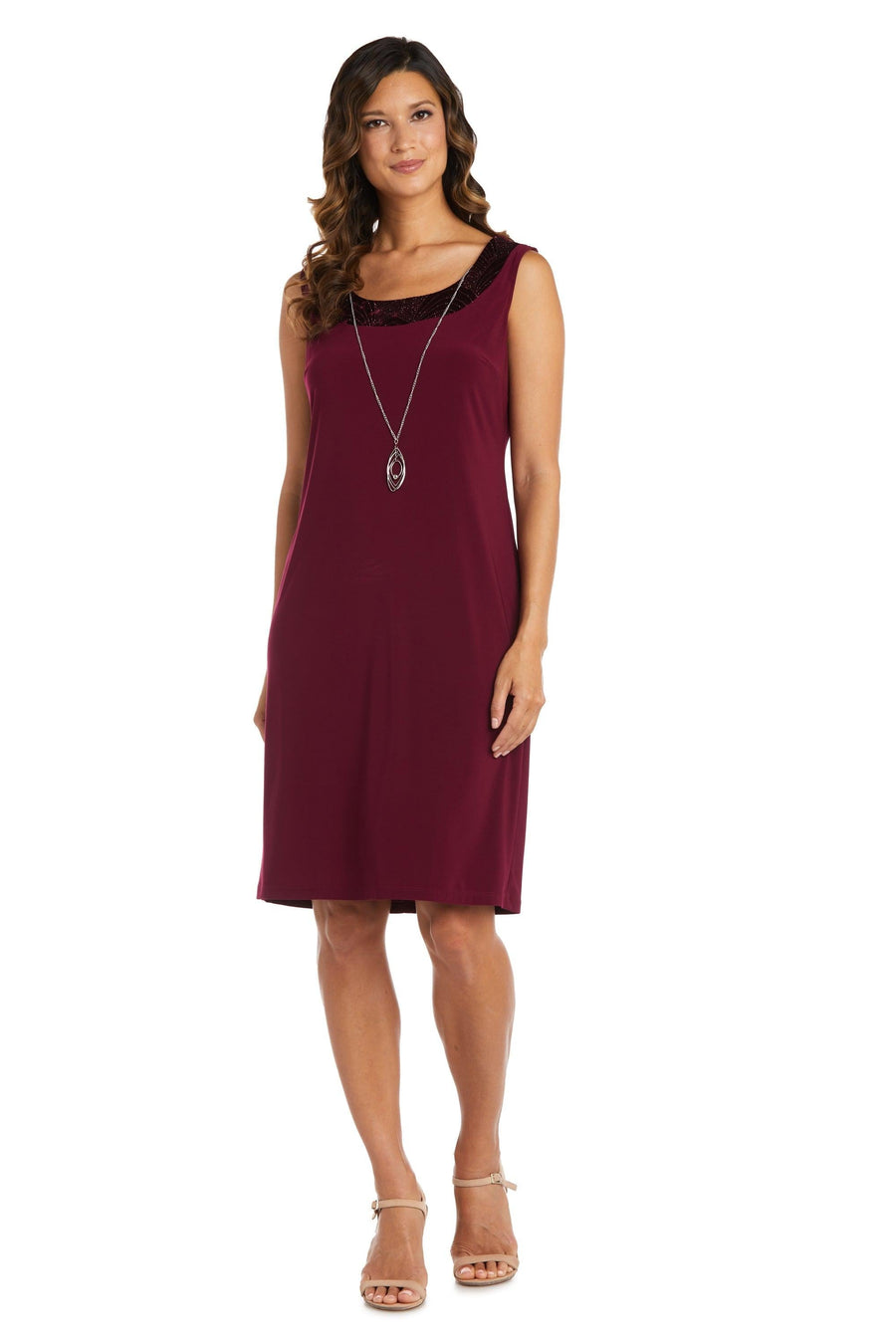 R&M Richards Short Two Piece Petite Dress 9205P - The Dress Outlet