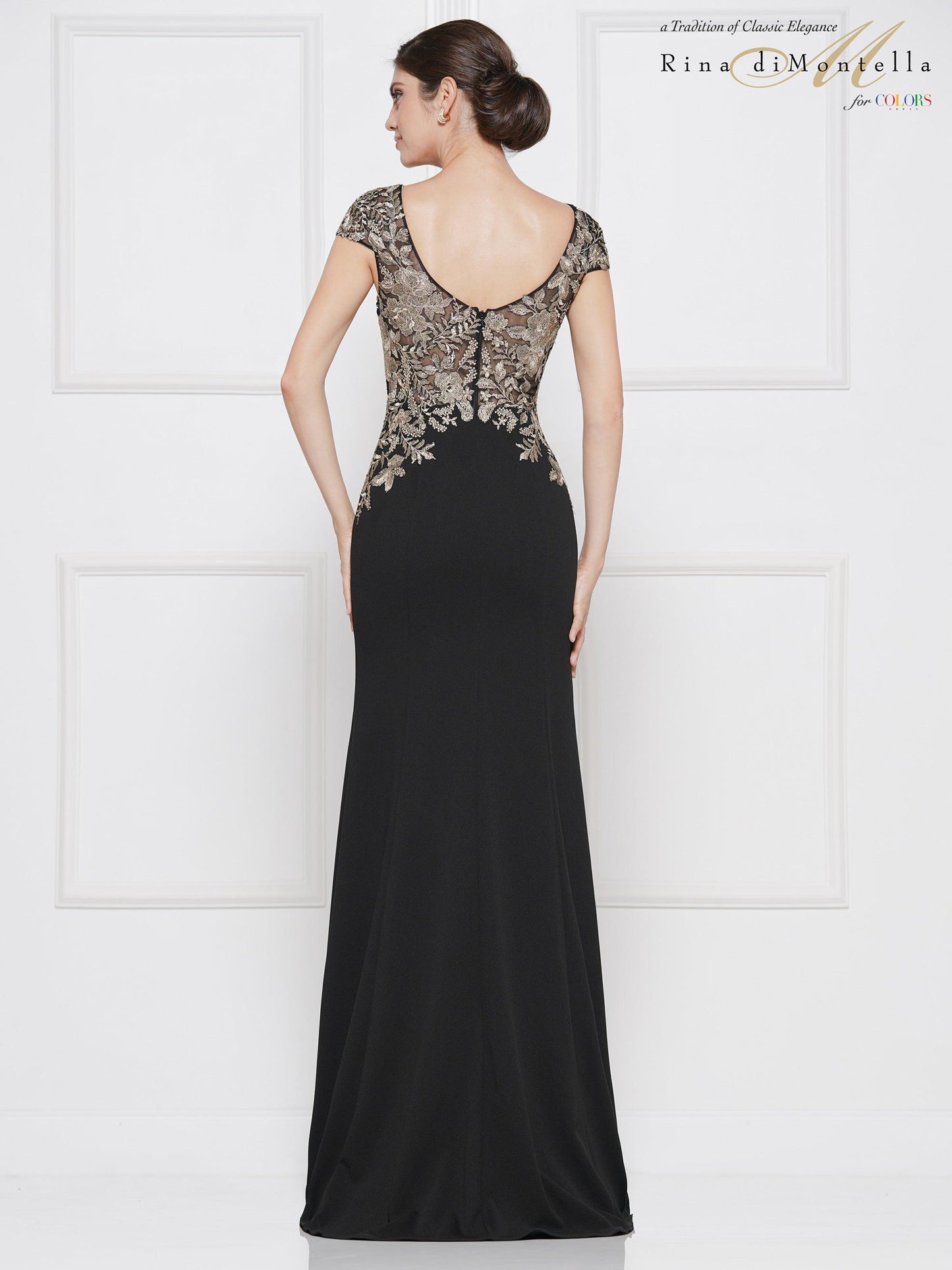Rina di Montella Long Formal Dress 2652 - The Dress Outlet