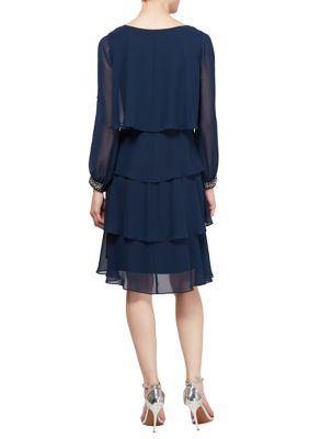 SL Fashion Short Mother of the Bride Dress 1701621